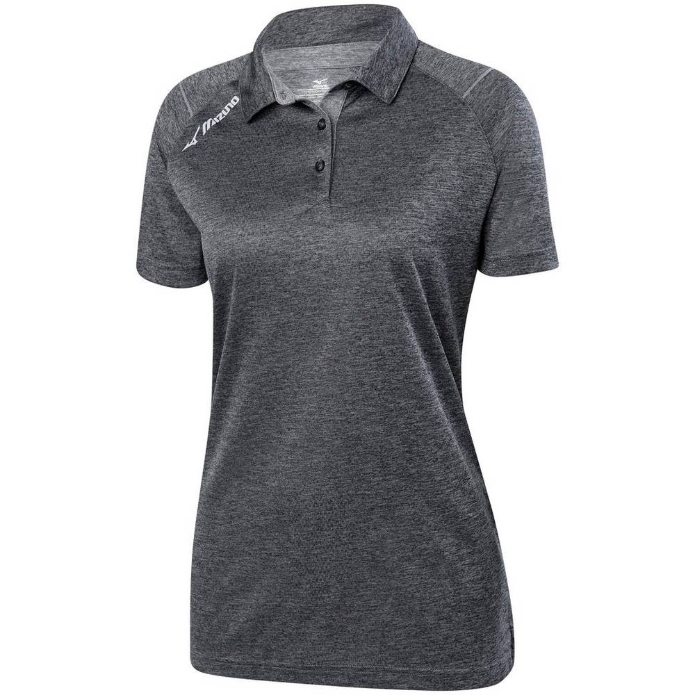 Mizuno Women's Volleyball Polo Grey (440664-EYV)